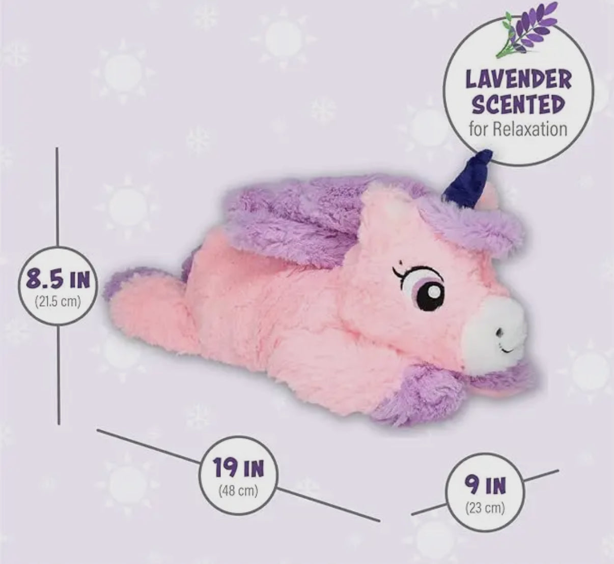 19 Inch Unicorn Warm Pal - Ready to Ship