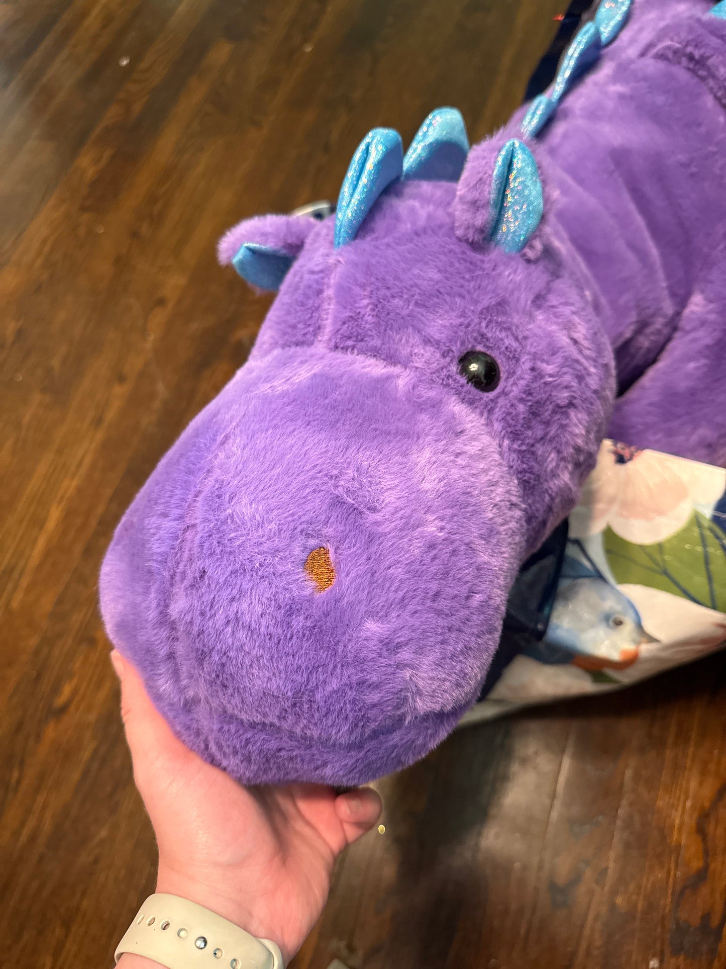 Custom Purple and Teal Jumbo Dragon