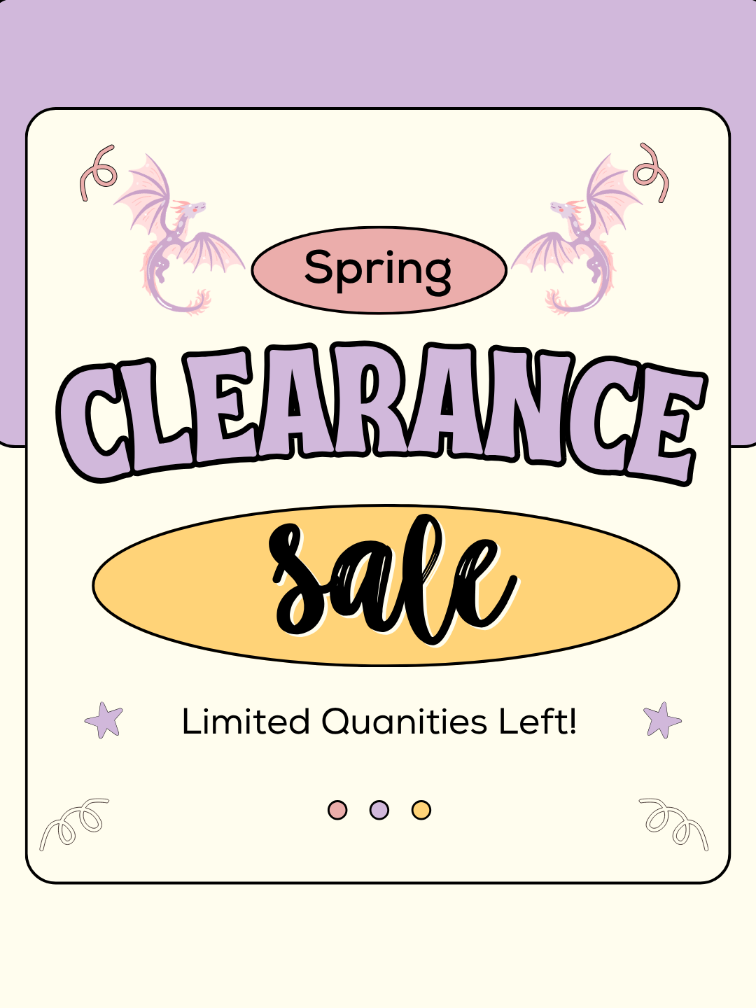 Clearance Sale