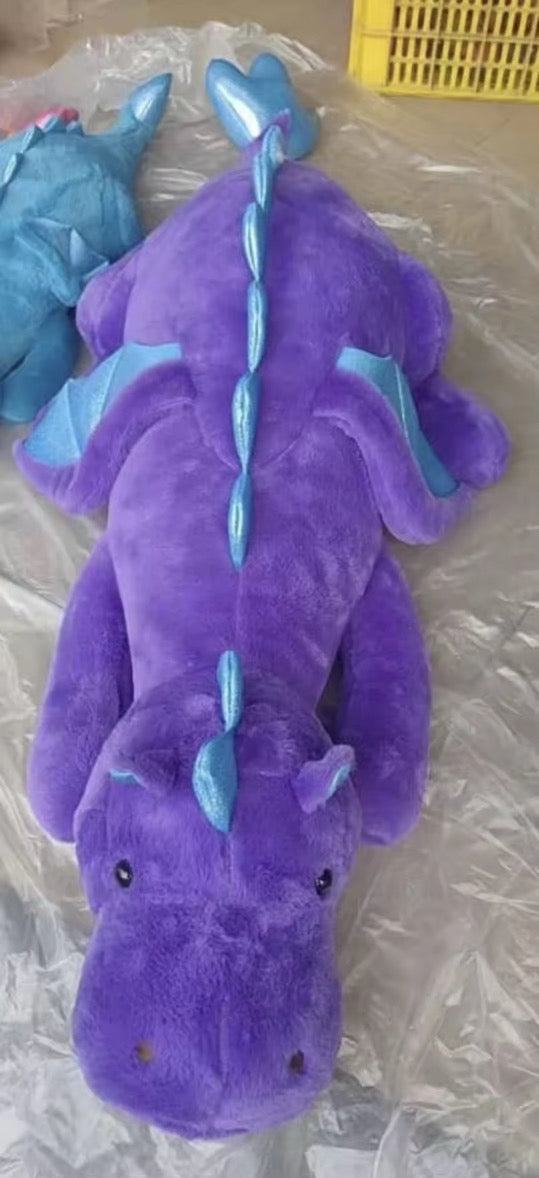 Custom Purple and Teal Jumbo Dragon