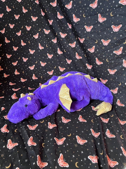 READY TO SHIP - Queenly Snuggle Dragon - 35 Inches