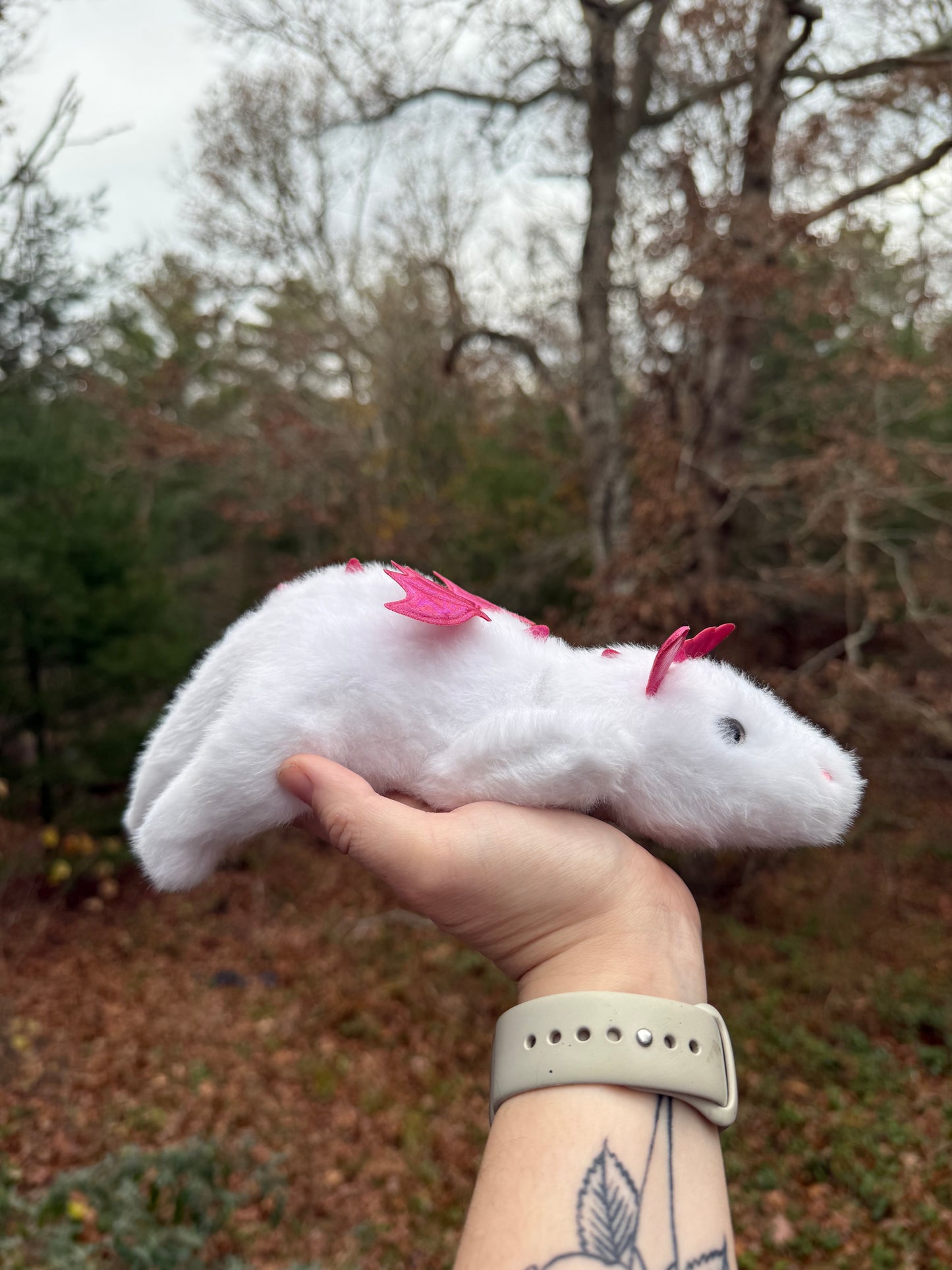 Sunfire Baby Dragon Plushie - Ready to Ship