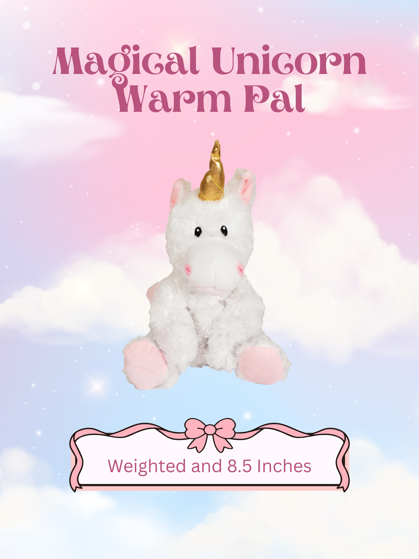 Magical Unicorn Warm Pal - Ready to Ship