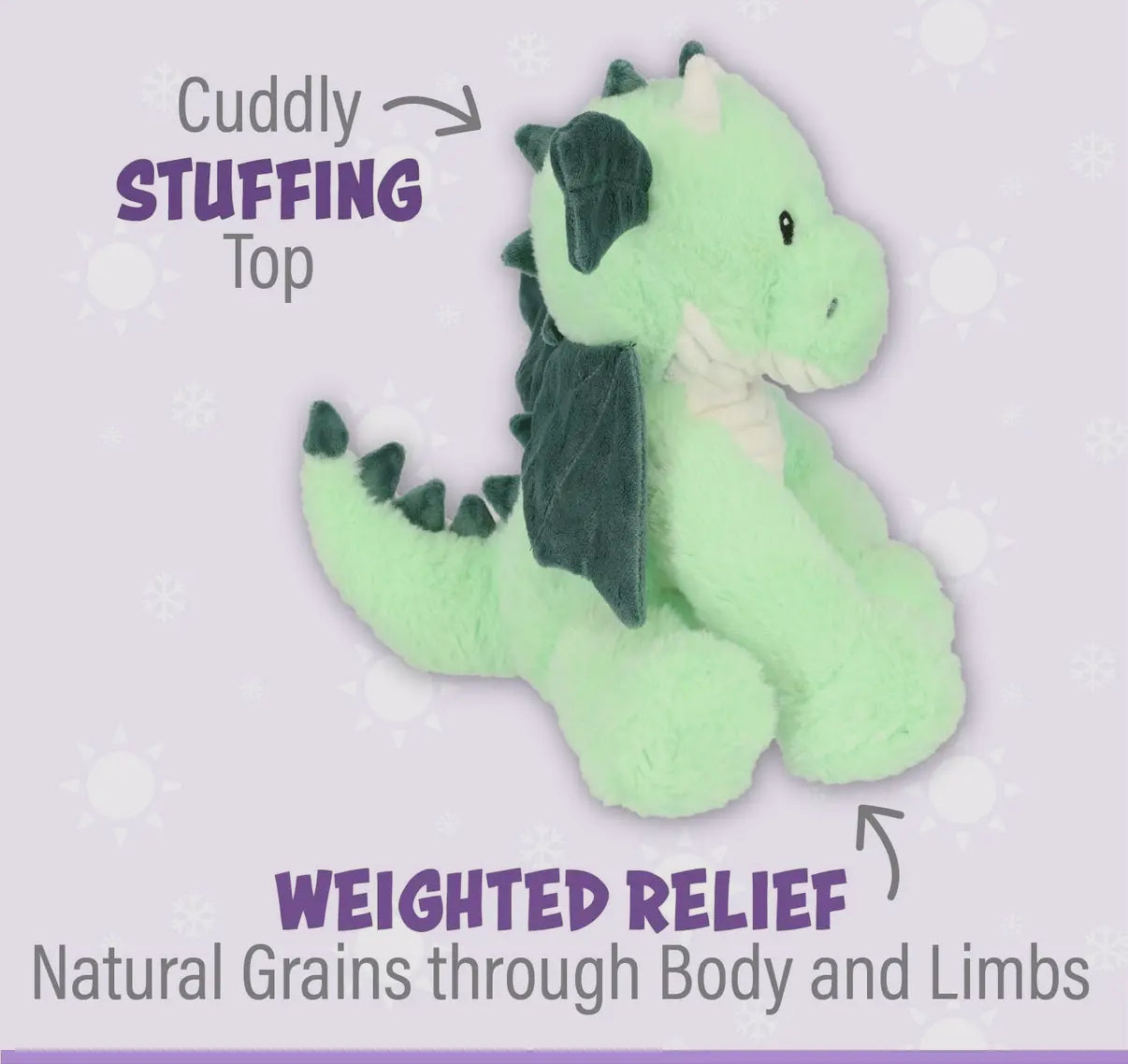 Daniel the Dragon Warm Pal - Ready to Ship
