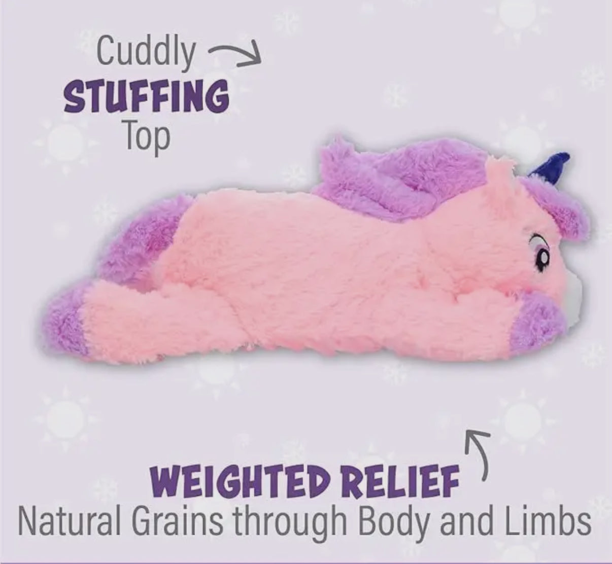 19 Inch Unicorn Warm Pal - Ready to Ship
