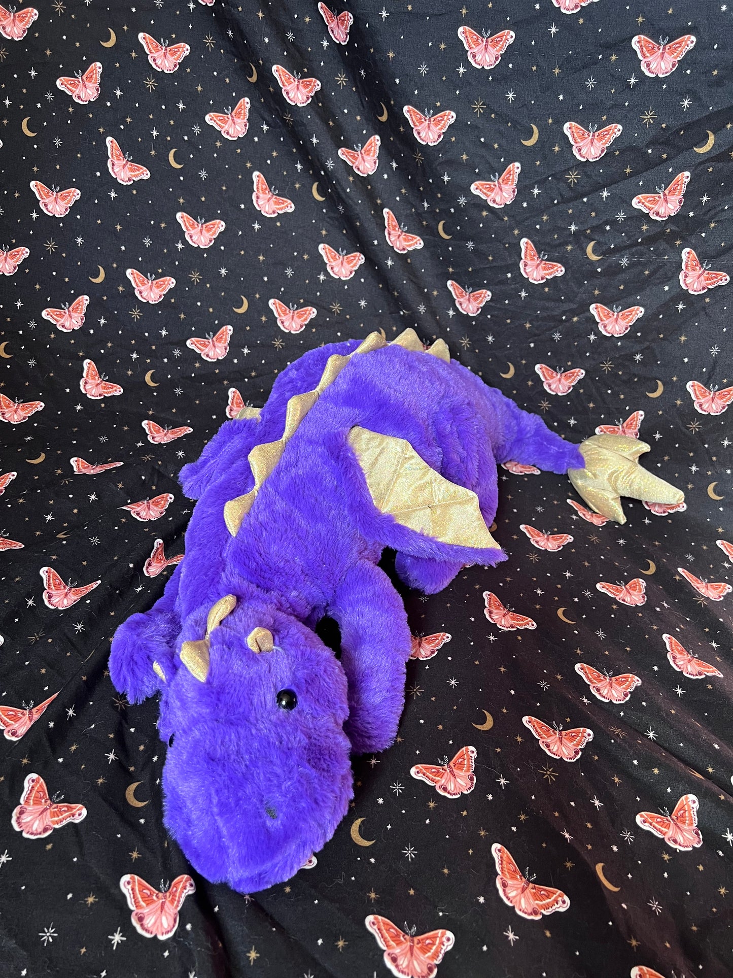READY TO SHIP - Queenly Snuggle Dragon - 35 Inches
