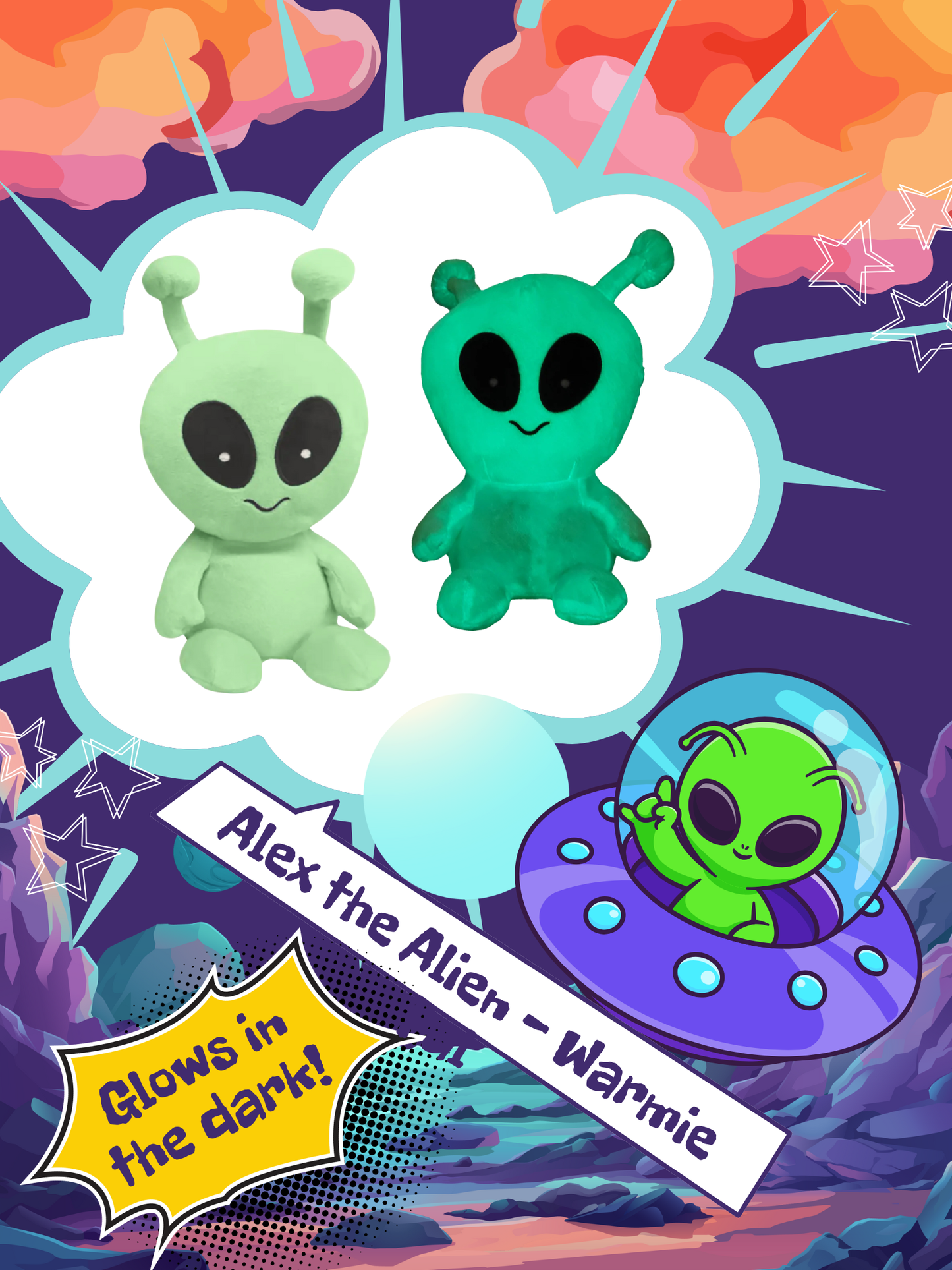 Alex the Alien Warm Pal - Ready to Ship